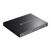 Image de TP-Link Omada commutateur réseau Géré L2/L2+ Gigabit Ethernet (10/100/1000) Connexion Ethernet, supportant l'alimentation via ce port (PoE) 1U Noir (SG2452LP)