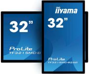 Image de iiyama ProLite écran plat de PC 80 cm (31.5") 1920 x 1080 pixels Full HD LED Écran tactile Kiosque Noir (TF3215MC-B2AG)