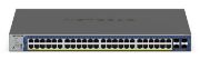 Image de NETGEAR GS752TXP Géré L2/L3/L4 10G Ethernet (100/1000/10000) Connexion Ethernet, supportant l'alimentation via ce port (PoE) Noir (GS752TXP-300EUS)
