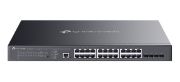 Image de TP-Link Omada commutateur réseau Géré L2+ Gigabit Ethernet (10/100/1000) Connexion Ethernet, supportant l'alimentation via ce port (PoE) 1U Noir (SG3428XMPP)