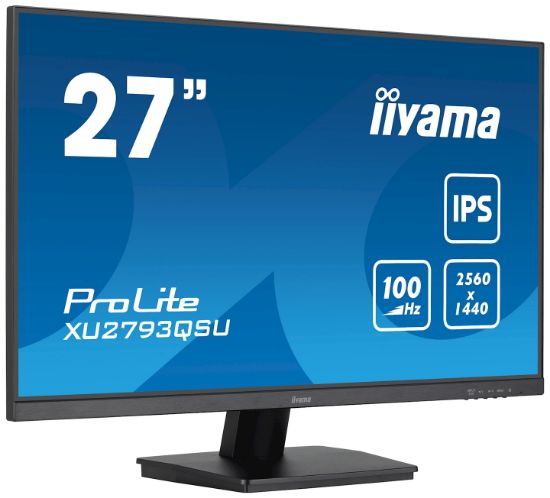 Image de iiyama ProLite écran plat de PC 68,6 cm (27") 2560 x 1440 pixels Quad HD LED Noir (XU2793QSU-B7)
