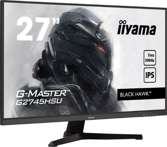 Image de iiyama G-MASTER écran plat de PC 68,6 cm (27") 1920 x 1080 pixels Full HD LED Noir (G2745HSU-B2)