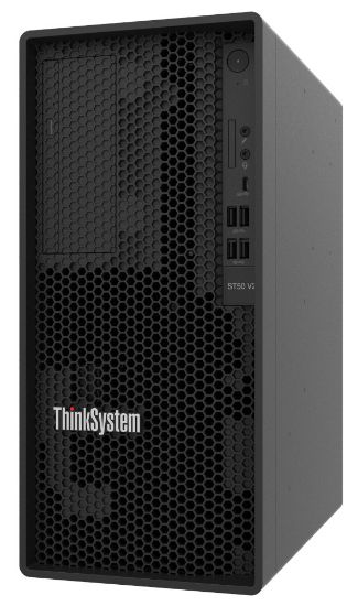 Image de Lenovo ThinkSystem ST50 V2 serveur 0 Go Tower Intel Xeon E E-2324G 3,1 GHz 16 Go DDR4-SDRAM 500 W (7D8JA044EA)