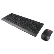 Image de Lenovo clavier Souris incluse Universel RF sans fil Suisse Noir (4X31N50741)