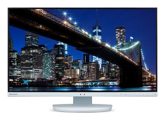 Image de Sharp MultiSync EA272U écran plat de PC 68,6 cm (27") 3840 x 2160 pixels 4K Ultra HD LCD Blanc (60006081)
