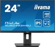 Image de iiyama écran plat de PC 60,5 cm (23.8") 1920 x 1080 pixels Full HD LED Noir (XUB2493HSU-B7)
