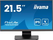Image de iiyama ProLite écran plat de PC 54,6 cm (21.5") 1920 x 1080 pixels Full HD LCD Écran tactile Noir (T2252MSC-B2AG)