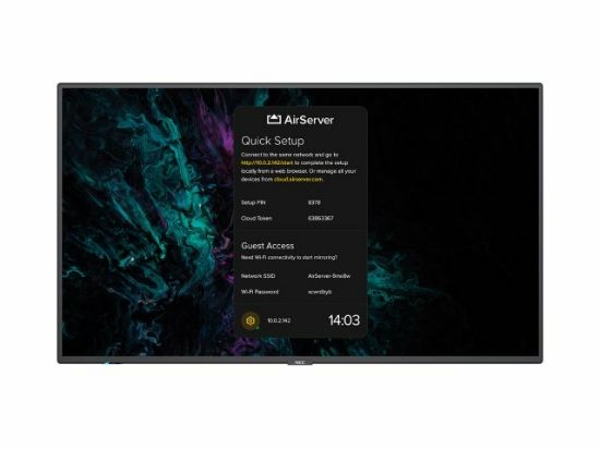 Image de NEC MultiSync M861 Écran plat de signalisation numérique 2,18 m (86") LED 500 cd/m² 4K Ultra HD Noir 24/7 (40001655)