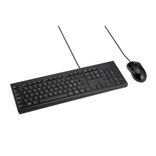 Image de Kensington KM100 EQ Kit clavier + souris filaire (K75452CH)