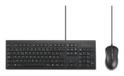 Image de Kensington KM100 EQ Kit clavier + souris filaire (K75452BE)
