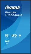 Image de iiyama Écran d'affichage dynamique Écran plat de signalisation numérique 139,7 cm (55") Wifi 500 cd/m² 4K Ultra HD Noir Intégré dans le processeur Android 24/7 (LH5564UHS-B1AG)