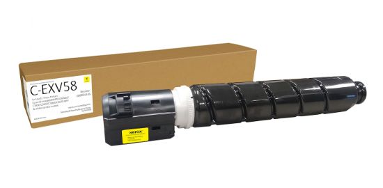 Image de Toner remanufacturé Jaune Everyday™ de Xerox compatible avec Canon C-EXV58 (3766C002AA), Capacité standard (006R04926)