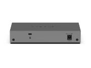 Image de NETGEAR GS105EPP Non-géré Gigabit Ethernet (10/100/1000) Connexion Ethernet, supportant l'alimentation via ce port (PoE) Montage sur le bureau ou sur le mur Gris (GS105EPP-100EUS)