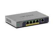 Image de NETGEAR GS105EP Non-géré Gigabit Ethernet (10/100/1000) Connexion Ethernet, supportant l'alimentation via ce port (PoE) Gris (GS105EP-100EUS)