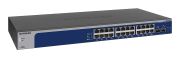 Image de NETGEAR XS724EM Géré L2 10G Ethernet (100/1000/10000) 1U Bleu, Gris (XS724EM-200EUS)