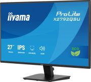 Image de iiyama ProLite écran plat de PC 68,6 cm (27") 2560 x 1440 pixels Quad HD LED Noir (X2792QSU-B1)