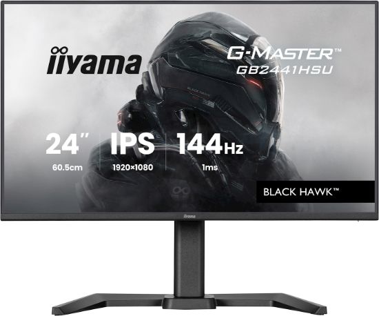 Image de iiyama G-MASTER écran plat de PC 60,5 cm (23.8") 1920 x 1080 pixels Full HD LED Noir (GB2441HSU-B1)
