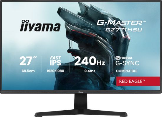 Image de iiyama G-MASTER écran plat de PC 68,6 cm (27") 1920 x 1080 pixels Full HD Noir (G2771HSU-B1)