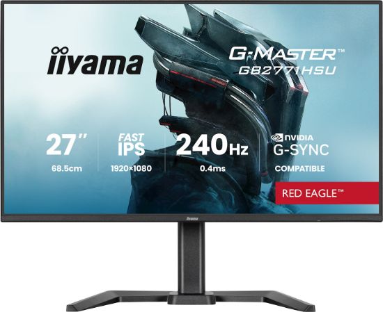 Image de iiyama G-MASTER écran plat de PC 68,6 cm (27") 1920 x 1080 pixels Full HD Noir (GB2771HSU-B1)