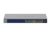 Image de NETGEAR GS728TXUP Géré Gigabit Ethernet (10/100/1000) Connexion Ethernet, supportant l'alimentation via ce port (PoE) 1U Gris (GS728TXUP-300EUS)