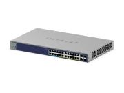 Image de NETGEAR GS728TXUP Géré Gigabit Ethernet (10/100/1000) Connexion Ethernet, supportant l'alimentation via ce port (PoE) 1U Gris (GS728TXUP-300EUS)