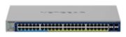Image de NETGEAR GS752TXUP Géré Gigabit Ethernet (10/100/1000) Connexion Ethernet, supportant l'alimentation via ce port (PoE) 1U Gris (GS752TXUP-300EUS)