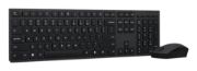 Image de Lenovo clavier Souris incluse maison/bureau RF sans fil + Bluetooth QWERTY Français, Allemand, Suisse Gris (4X31R64346)