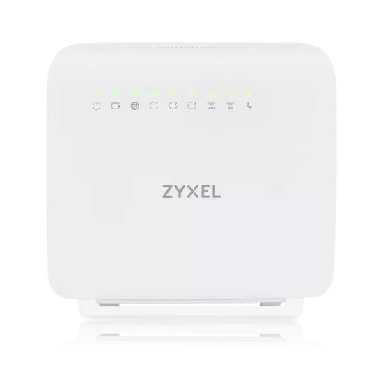 Image de Zyxel EX3501-T0 routeur sans fil Gigabit Ethernet Bi-bande (2,4 GHz / 5 GHz) Blanc (EX3501-T0-EU01V2F)