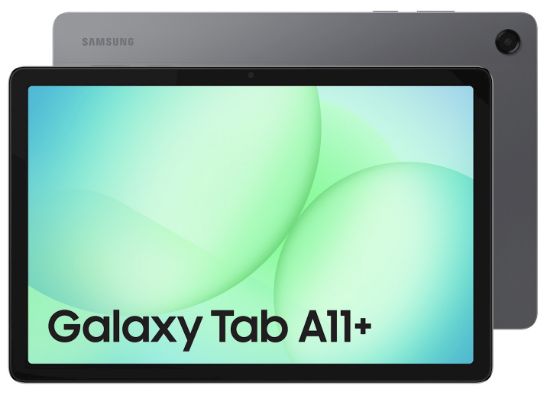 Image de Samsung Galaxy Tab A11+ 128 Go 27,9 cm (11") 6 Go Wi-Fi 5 (802.11ac) Gris (SM-X230NZAREUB)