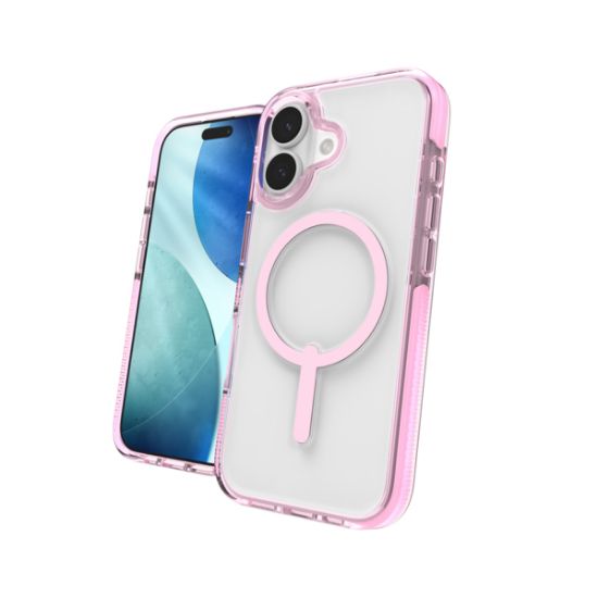 Image de ZAGG Santa Cruz Snap coque de protection pour téléphones portables 16 cm (6.3") Housse Rose, Transparent (702318928)