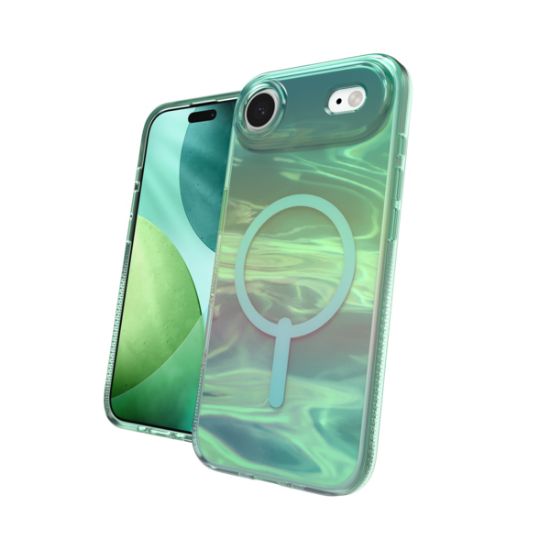 Image de ZAGG Milan Snap coque de protection pour téléphones portables 16,5 cm (6.5") Housse Vert (702319009)