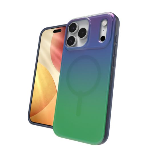 Image de ZAGG Milan Snap coque de protection pour téléphones portables 17,5 cm (6.9") Housse Vert, Bleu (702319015)