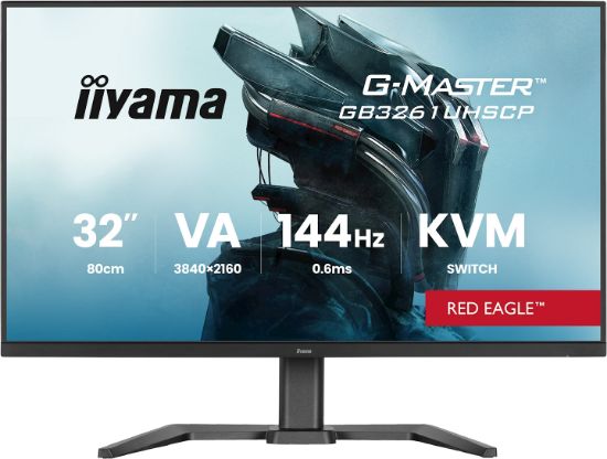 Image de iiyama G-MASTER écran plat de PC 80 cm (31.5") 3840 x 2160 pixels 4K Ultra HD LED Noir (GB3261UHSCP-B1)