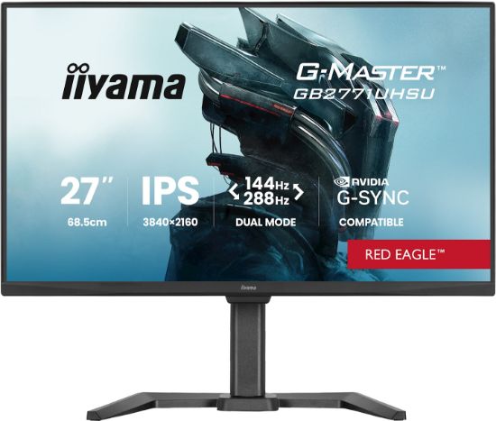 Image de iiyama G-MASTER écran plat de PC 68,6 cm (27") 3840 x 2160 pixels 4K Ultra HD LED Noir (GB2771UHSU-B1)