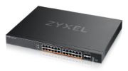 Image de Zyxel XMG2230-28HP Géré L2/L3 2.5G Ethernet (100/1000/2500) Connexion Ethernet, supportant l'alimentation via ce port (PoE) 1U Noir (XMG2230-28HP-ZZ0101F)