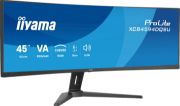 Image de iiyama ProLite écran plat de PC 113 cm (44.5") 5120 x 1440 pixels Dual QHD LED Noir (XCB4594DQSU-B1)