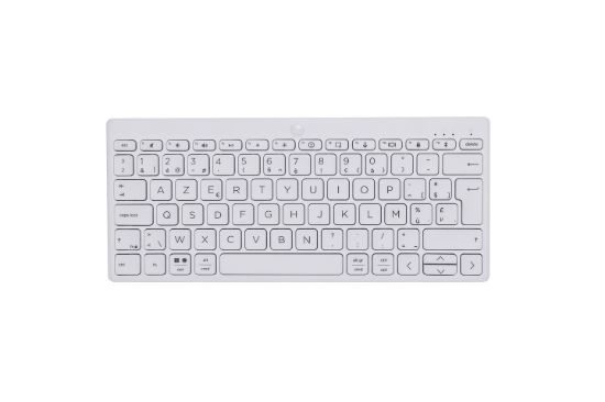Image de HP 350 Compact Multi-Device Bluetooth Keyboard clavier Maison AZERTY Belge Blanc (692T0AA#AC0)