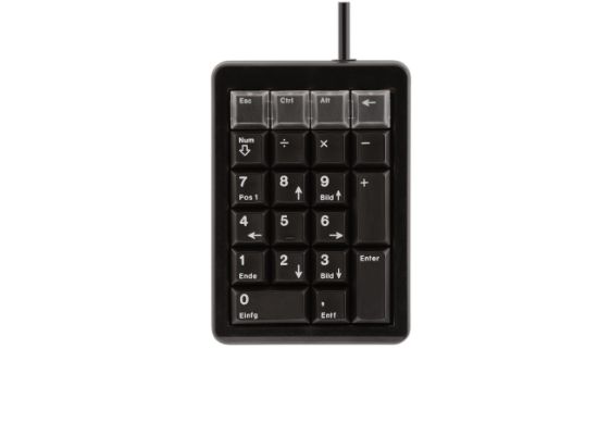Image de CHERRY G84-4700 KEYPAD Pavé numérique filaire, USB, noir, FR (G84-4700LUCUS-2)