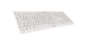 Image de CHERRY KC 1000 clavier Universel USB AZERTY Belge Gris (JK-0800BE-0)