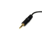 Image de StarTech.com 6ft 3.5mm câble audio 1,8 m 3,5mm Noir (MU6MM)