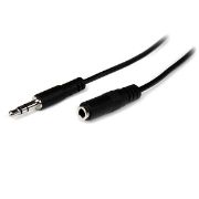 Image de StarTech.com Câble Jack 3,5mm Mâle / Femelle - Rallonge Casque Audio Stéréo Mini Jack - 2 m (MU2MMFS)
