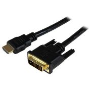 Image de StarTech.com Câble HDMI vers DVI-D M/M 1,5 m - Cordon HDMI vers DVI-D Mâle / Mâle 1,5 Mètres (HDDVIMM150CM)