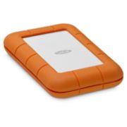 Image de LaCie Rugged Secure 2000Go Orange, Blanc disque dur externe (STFR2000403)