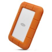 Image de LaCie Rugged Secure 2000Go Orange, Blanc disque dur externe (STFR2000403)