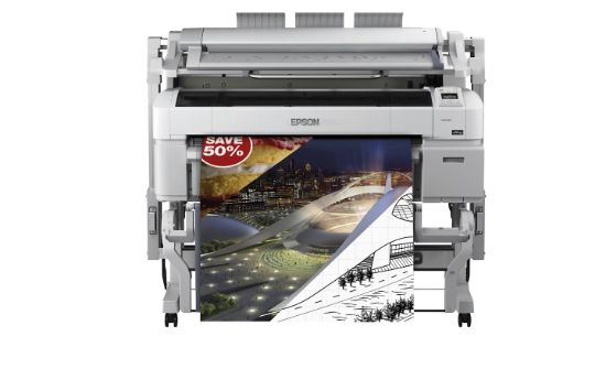 Image de Epson SureColor SC-T5200 MFP avec disque dur (C11CD67301A2)