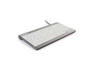 Image de BakkerElkhuizen UltraBoard 950 clavier USB AZERTY Belge Gris clair, Blanc (BNEU950BE)