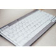Image de BakkerElkhuizen UltraBoard 950 clavier USB AZERTY Belge Gris clair, Blanc (BNEU950BE)