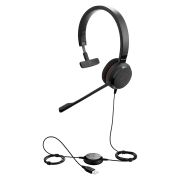 Image de Jabra Evolve 20 Casque Avec fil Arceau Bureau/Centre d'appels USB Type-A Noir (4993-829-409)
