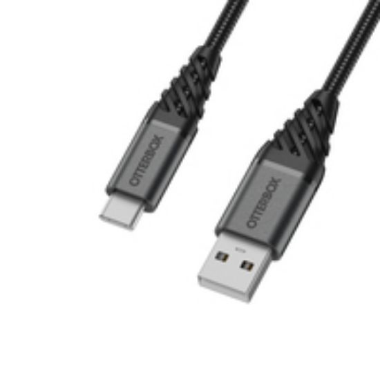 Image de OtterBox Premium Cable USB A-C 1M; zwart USB kabel (78-52664)