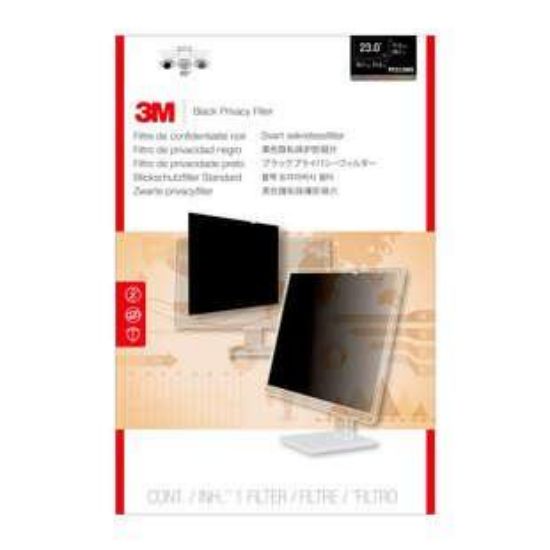 Image de 3M Filtre de confidentialité pour moniteur 23 po (584 mm), 16:9, PF230W9B (7000021450)